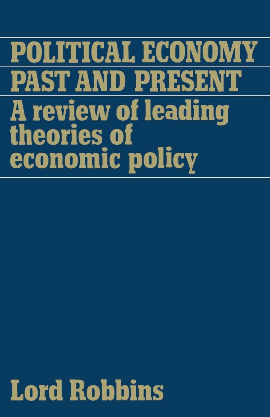 Vorderes Coverbild Political Economy: Past and Present