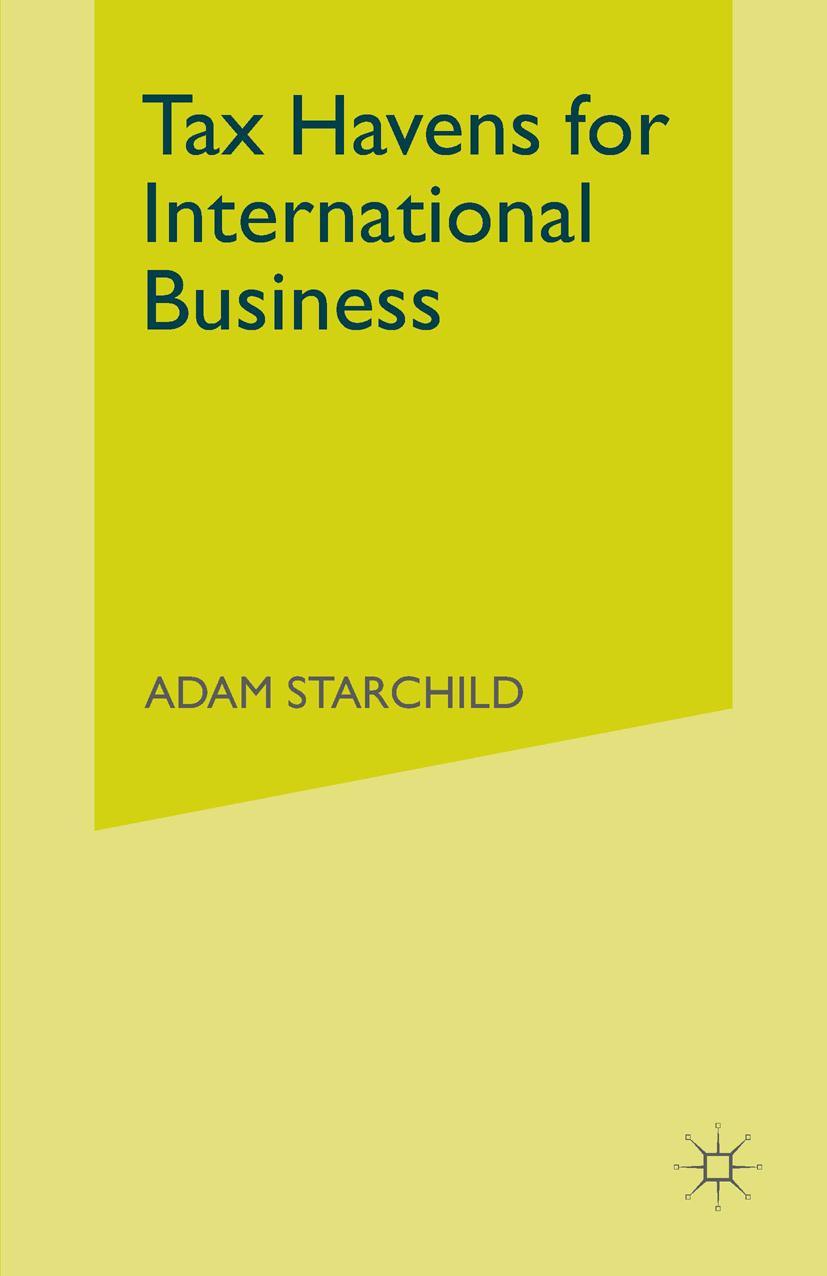 Vorderes Coverbild Tax Havens for International Business