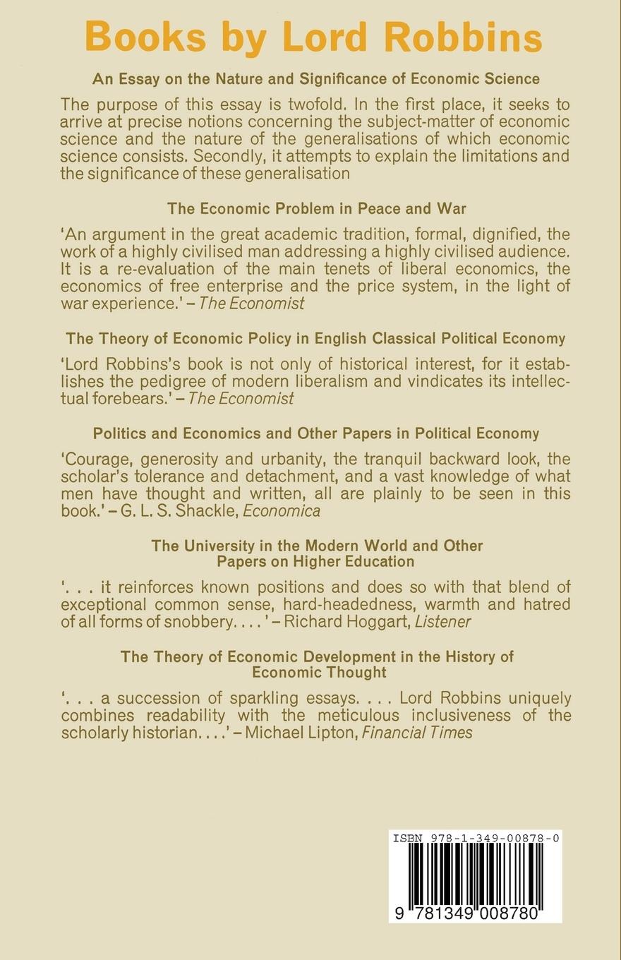 Rückseitencover The Evolution of Modern Economic Theory
