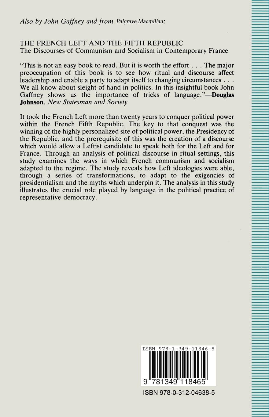 Rückseitencover The Language of Political Leadership in Contemporary Britain