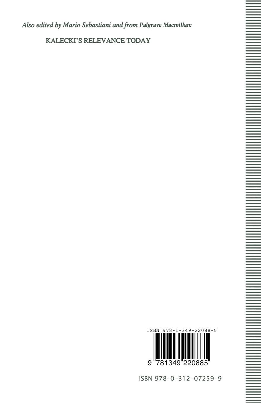 Rückseitencover The Notion of Equilibrium in the Keynesian Theory