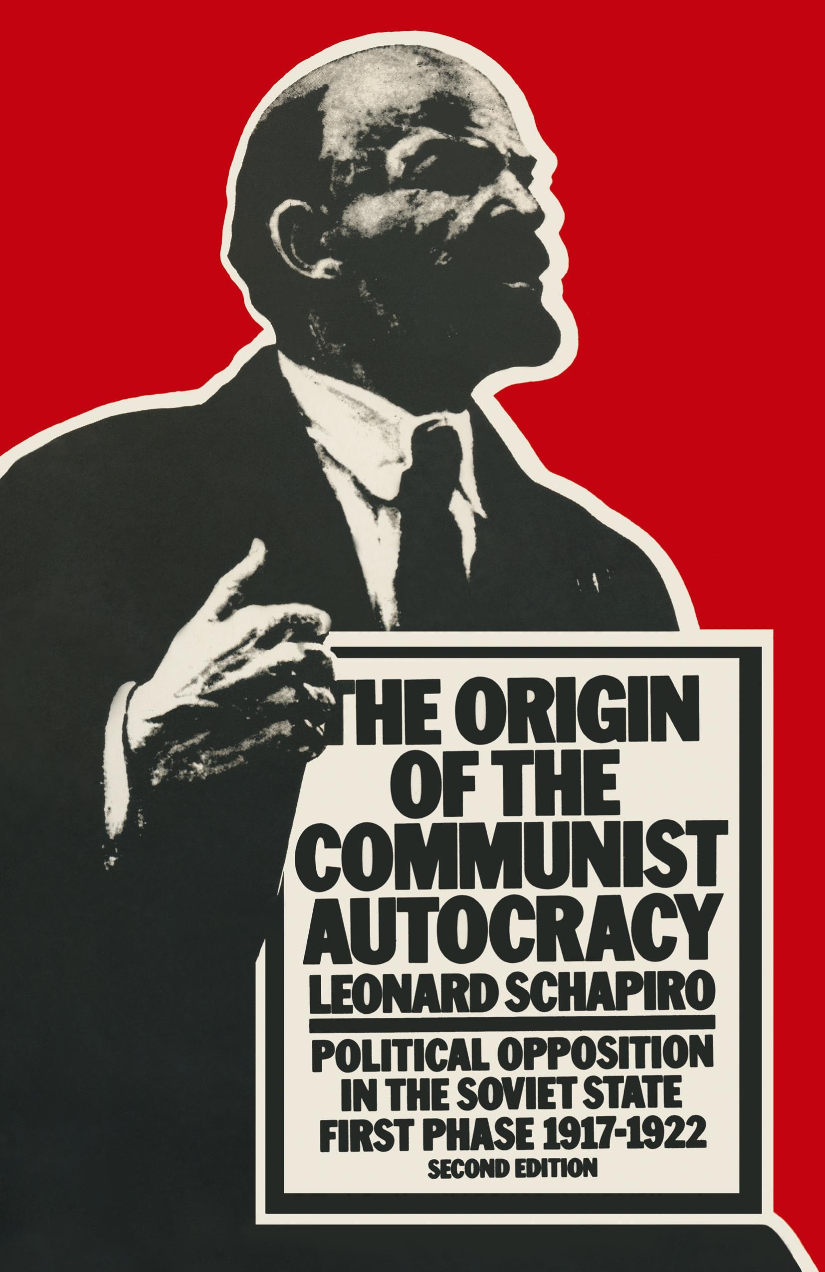 Vorderes Coverbild The Origin of the Communist Autocracy