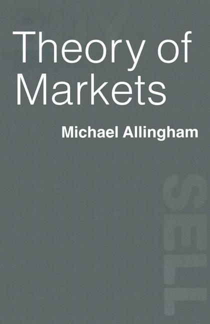 Vorderes Coverbild Theory of Markets