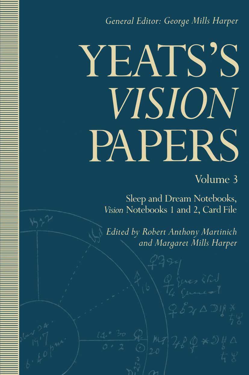 Vorderes Coverbild Yeats's Vision Papers