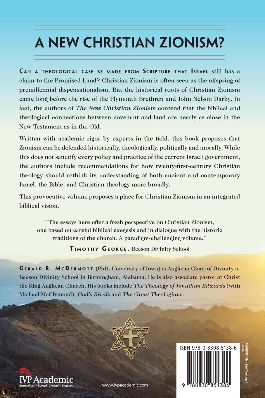 Rückseitencover The New Christian Zionism