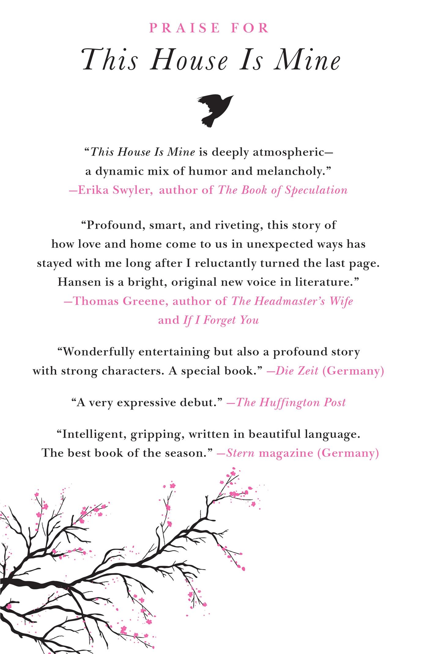 Rückseitencover This House is Mine