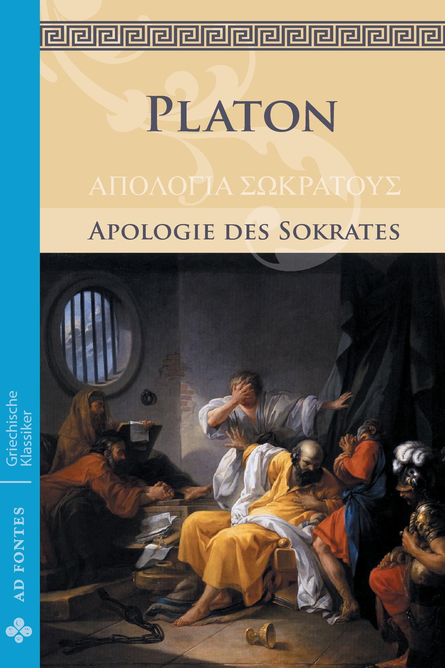 Vorderes Coverbild Apologie des Sokrates