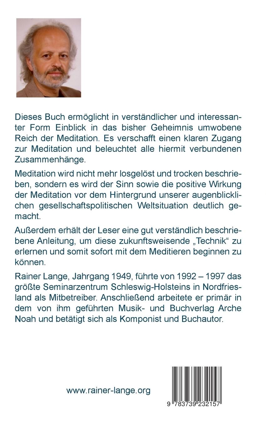 Rückseitencover Meditation - gerade jetzt