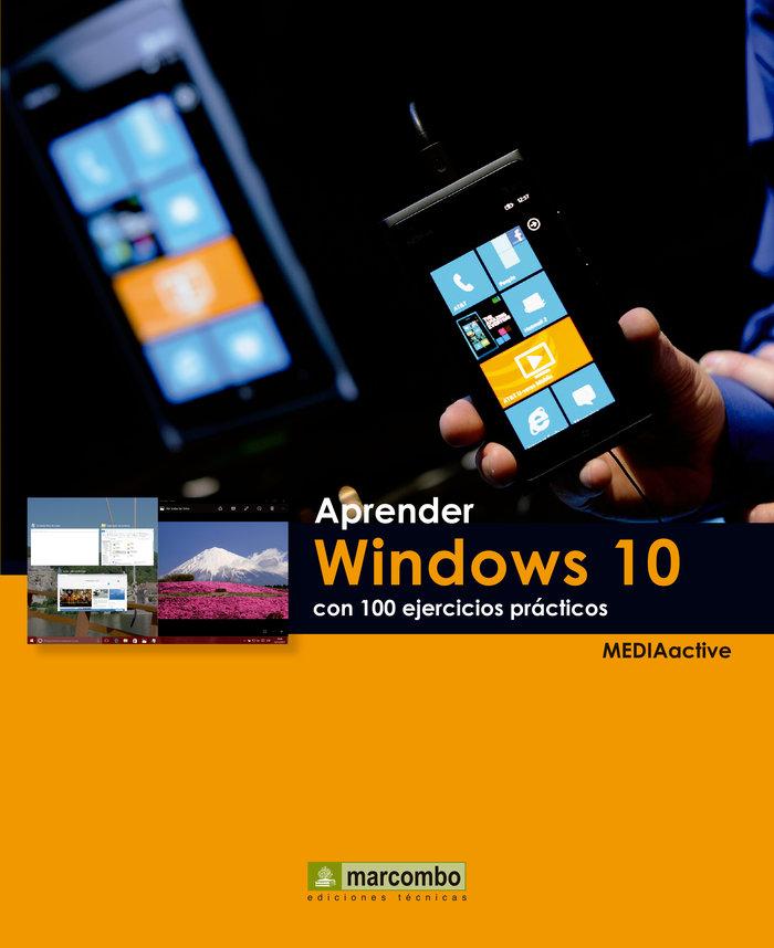 Vorderes Coverbild Aprender Windows 10 : con 100 ejercicios prácticos