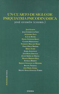 Vorderes Coverbild Un cuarto de siglo de psiquiatría psicodinámica