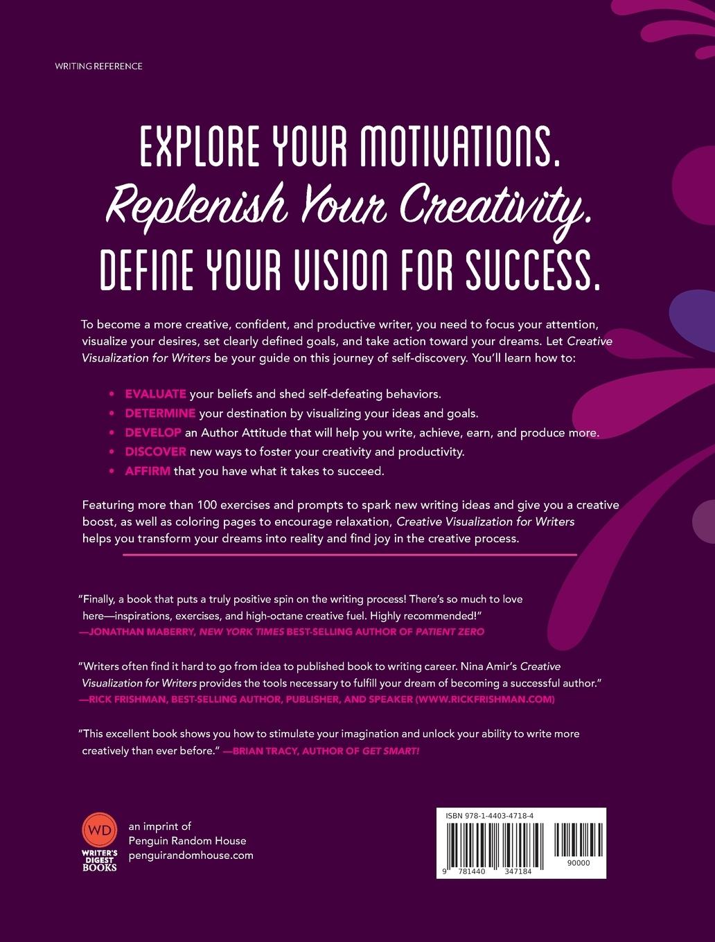 Rückseitencover Creative Visualization for Writers