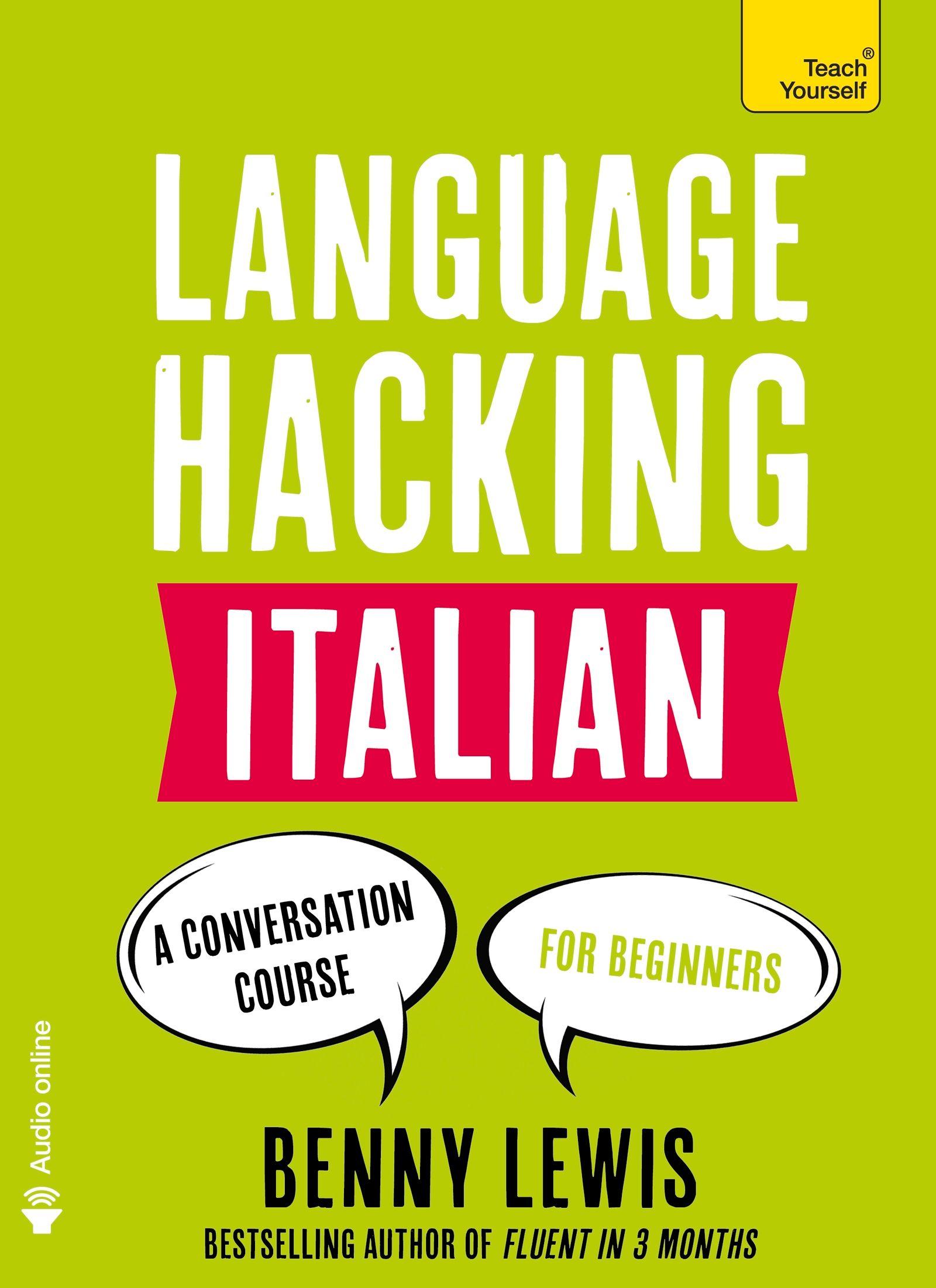 Vorderes Coverbild Language Hacking Italian