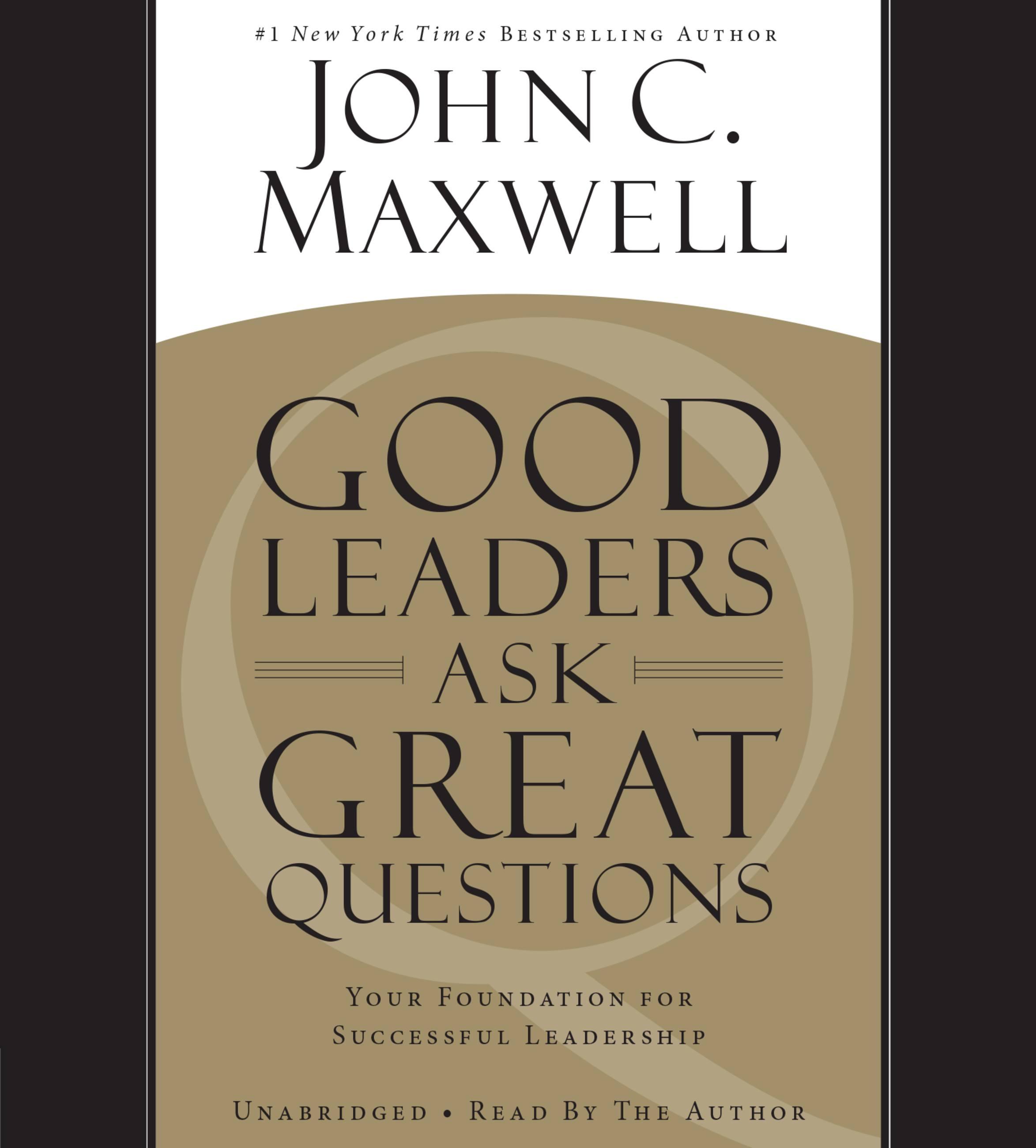 Vorderes Coverbild Good Leaders Ask Great Questions
