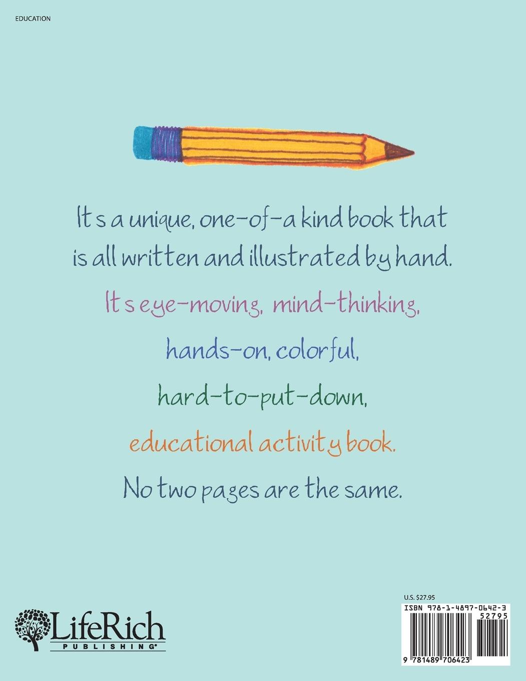 Rückseitencover Educational Activity Book for Children