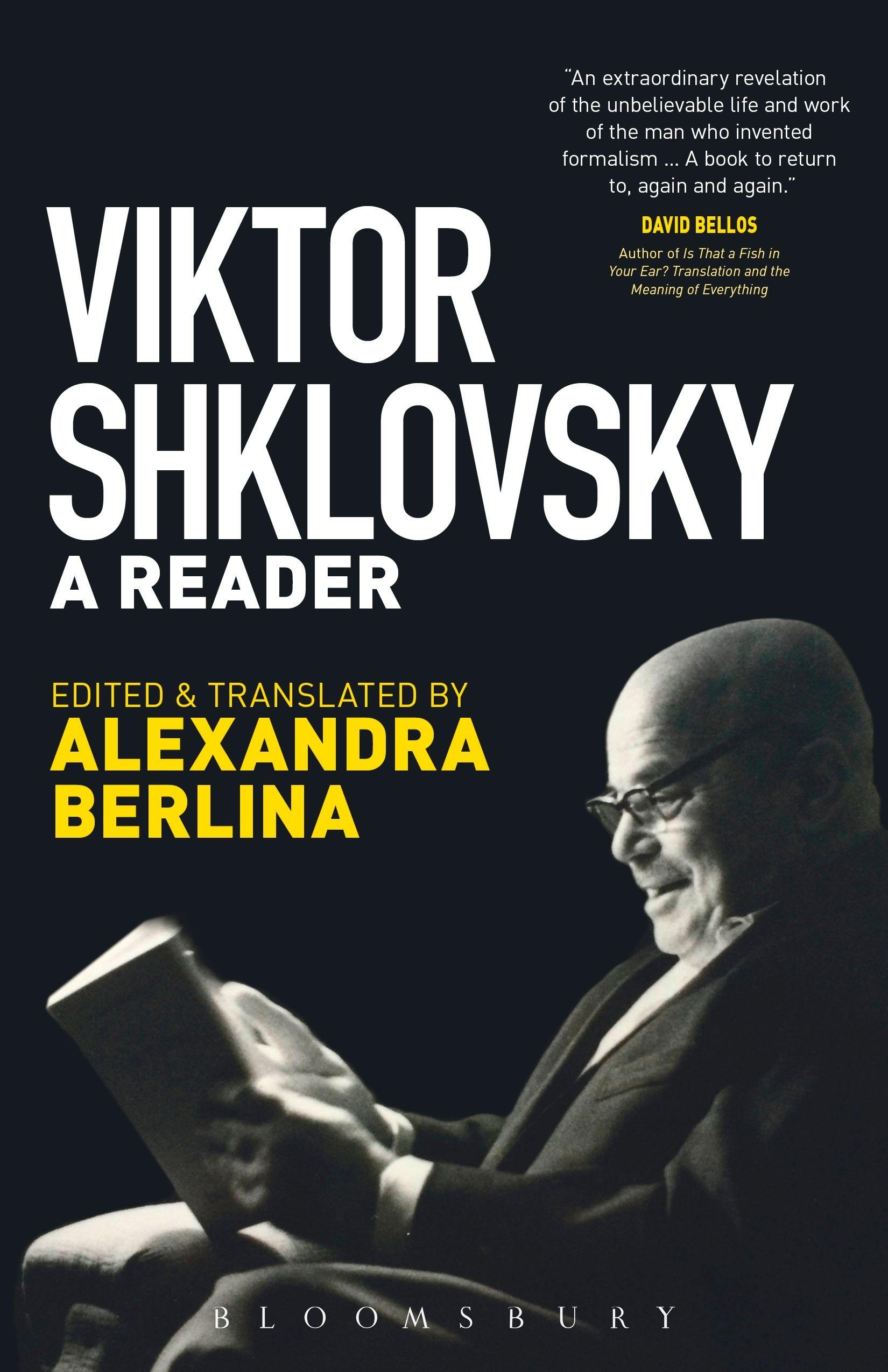 Vorderes Coverbild Viktor Shklovsky