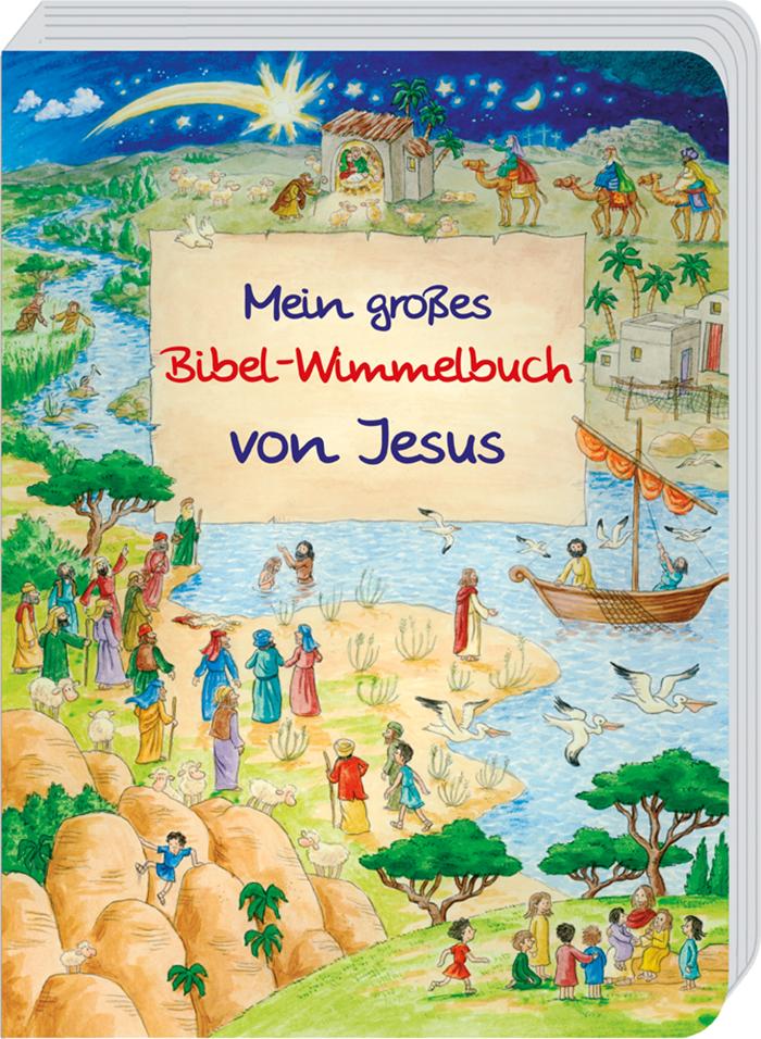 Vorderes Coverbild Mein großes Bibel-Wimmelbuch von Jesus
