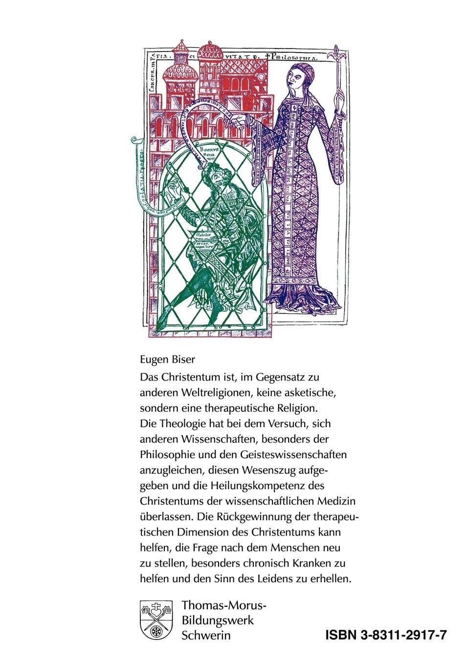 Rückseitencover Theologie als Therapie