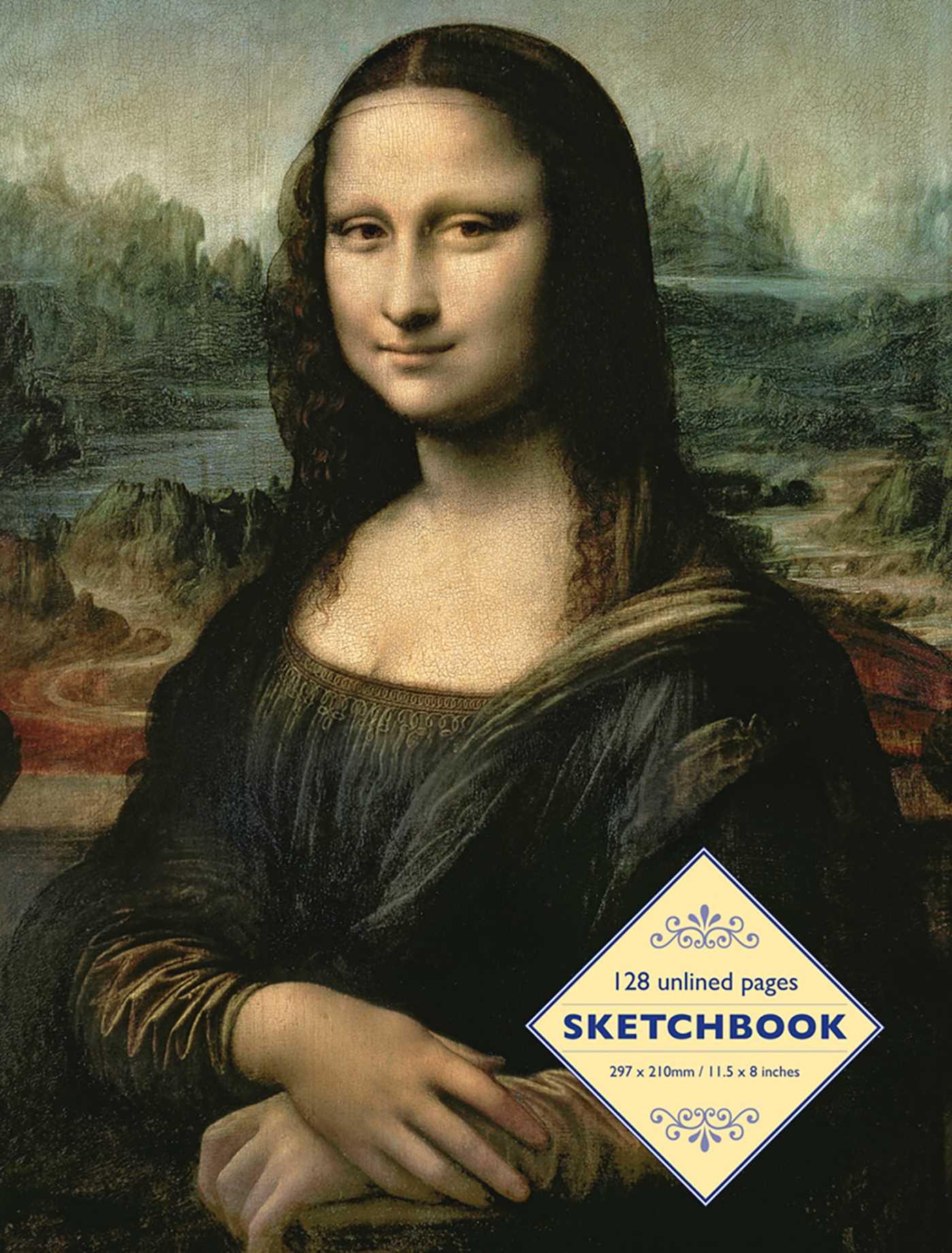 Vorderes Coverbild Sketchbook: Mona Lisa by Leonardo Da Vinci