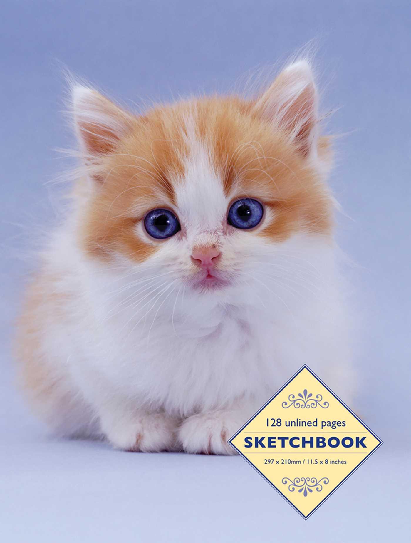 Vorderes Coverbild Sketchbook: Kitten