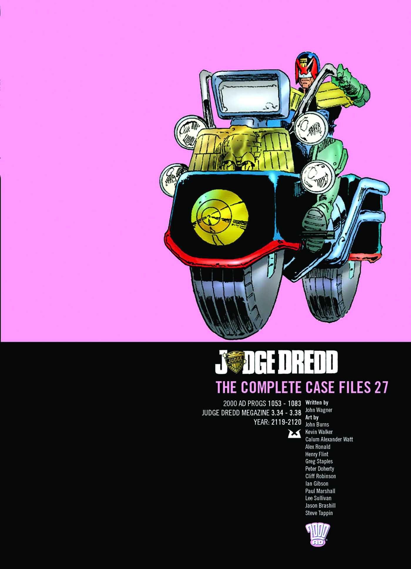 Vorderes Coverbild Judge Dredd: The Complete Case Files 27