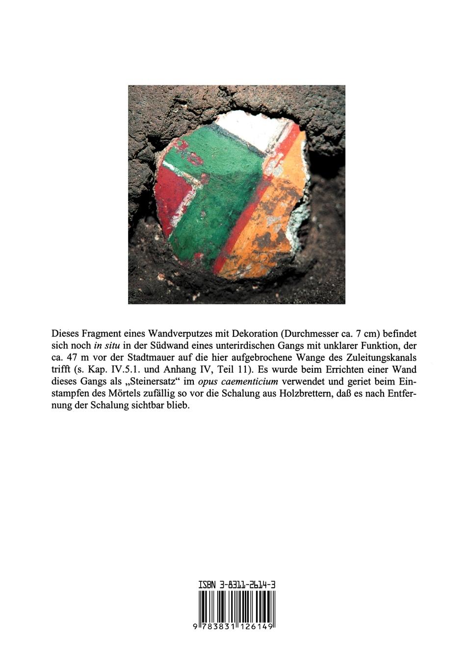 Rückseitencover De Aquis Pompeiorum