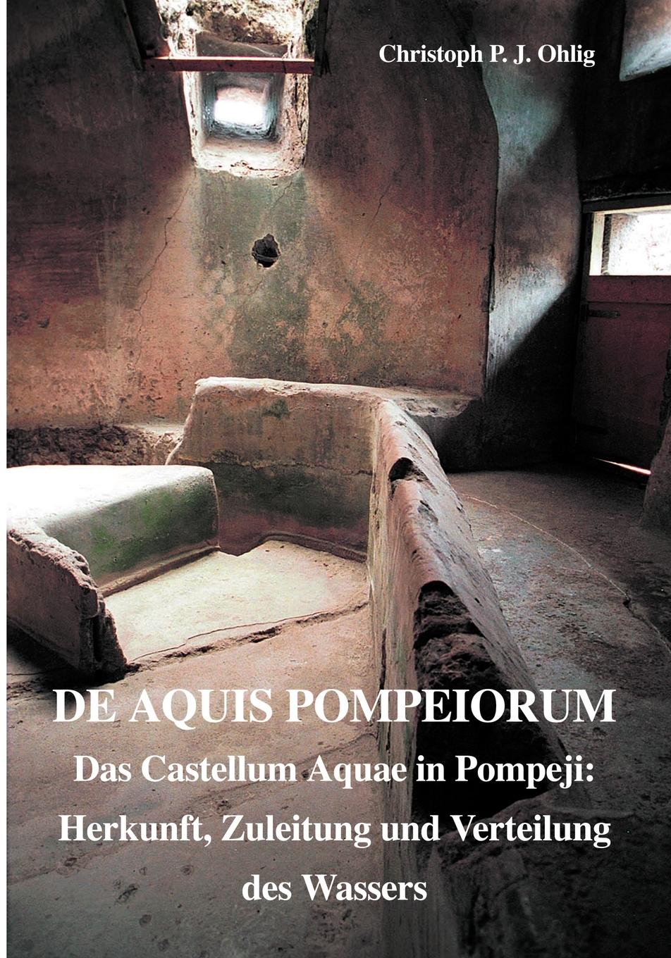Vorderes Coverbild De Aquis Pompeiorum