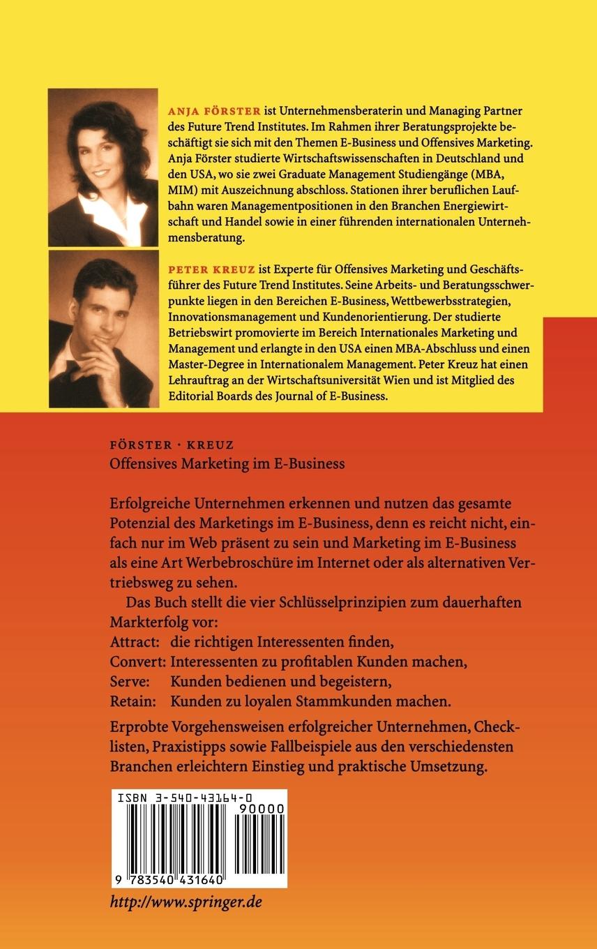 Rückseitencover Offensives Marketing im E-Business