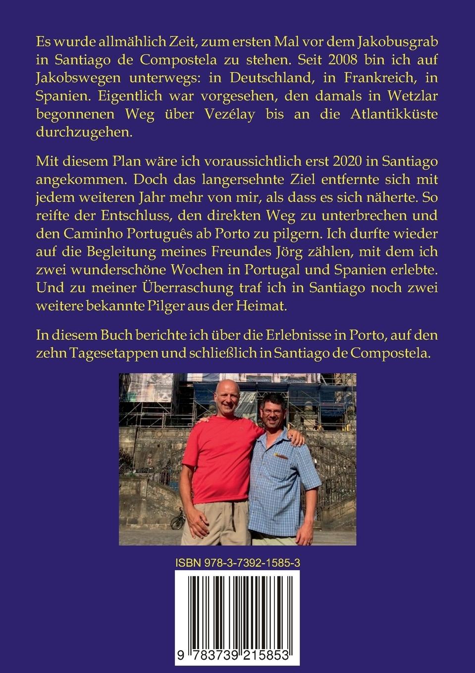 Rückseitencover Unterwegs nach Santiago...