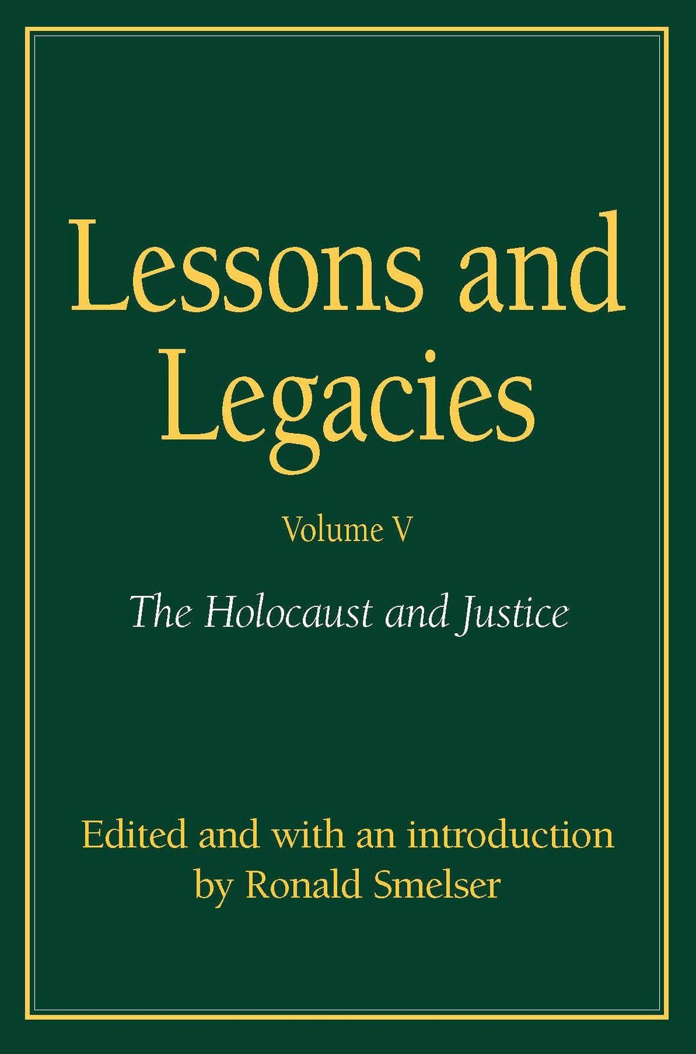Vorderes Coverbild The Holocaust and Justice