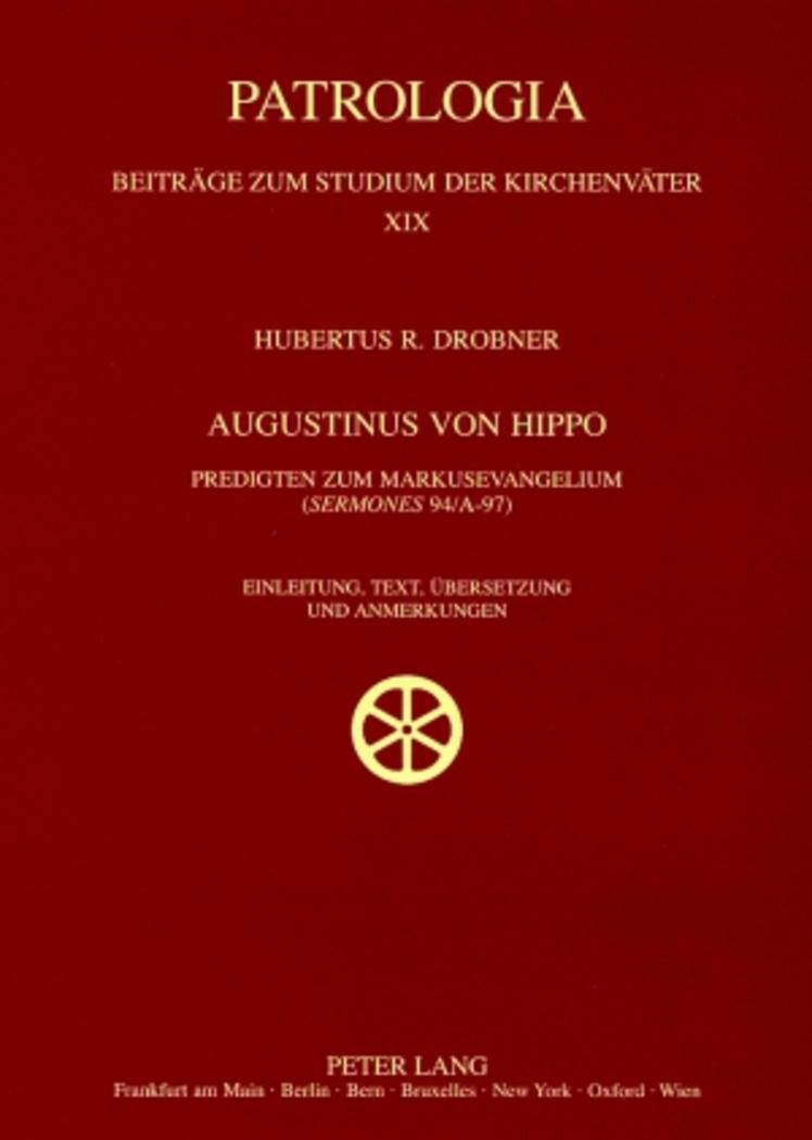 Vorderes Coverbild Augustinus von Hippo