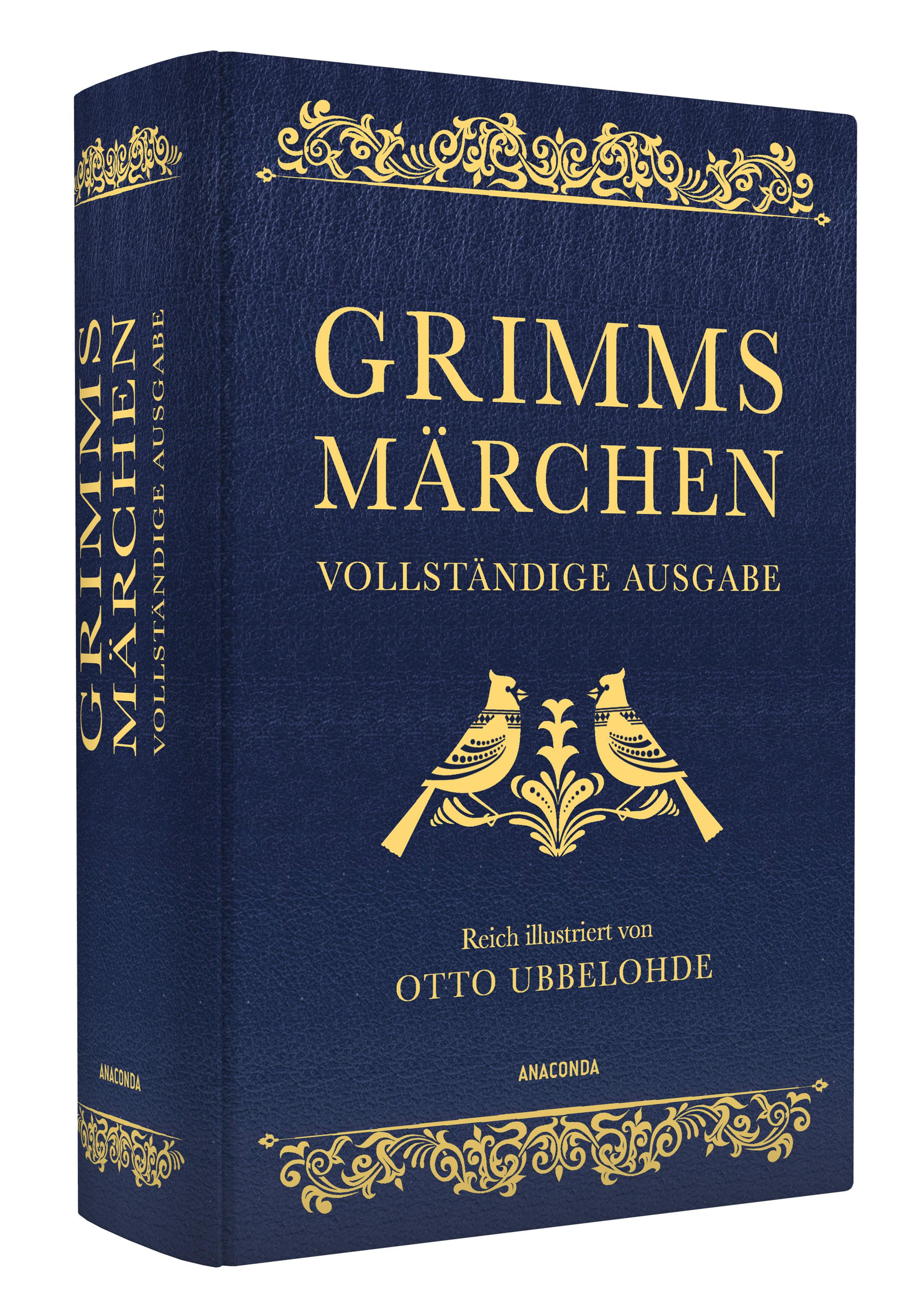 Beispielinhalt (Bild) Grimms Märchen - vollständig und illustriert(Cabra-Lederausgabe)