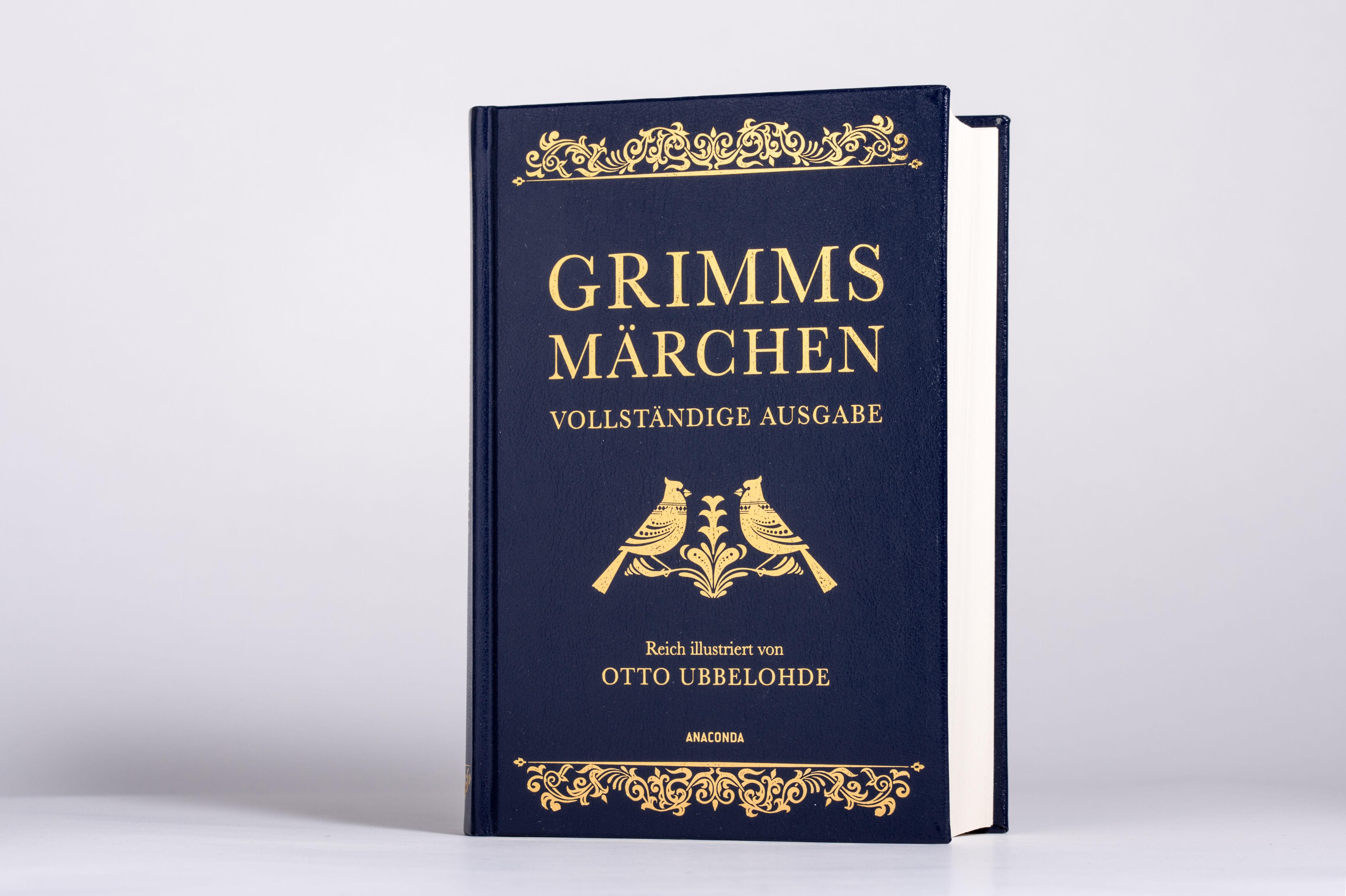 Beispielinhalt (Bild) Grimms Märchen - vollständig und illustriert(Cabra-Lederausgabe)