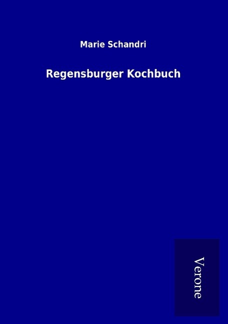 Vorderes Coverbild Regensburger Kochbuch