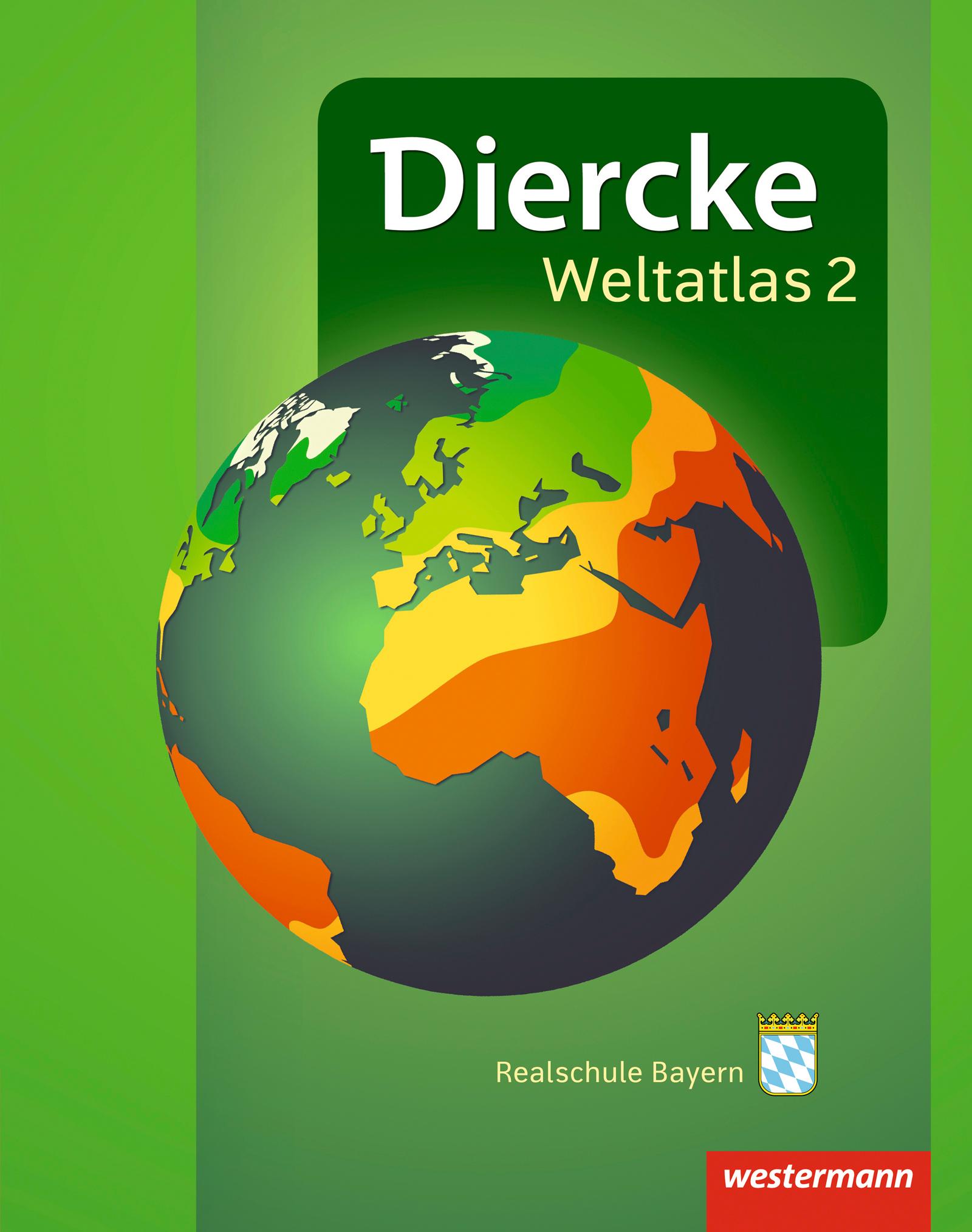 Vorderes Coverbild Diercke Weltatlas 2 Bayern