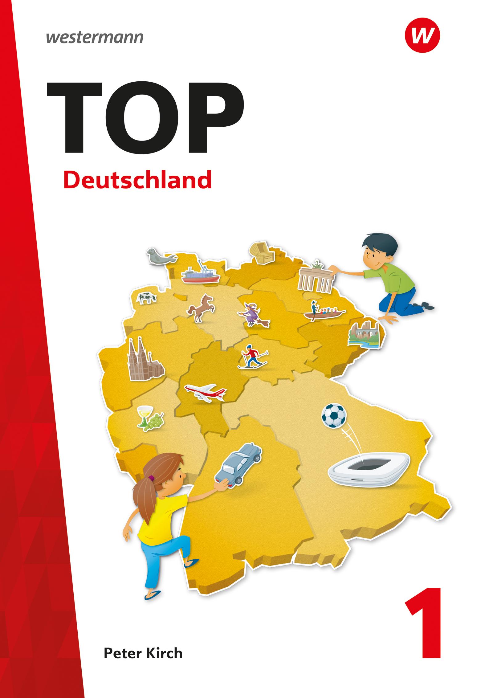 Vorderes Coverbild TOP 1. Topographische Arbeitshefte. Deutschland