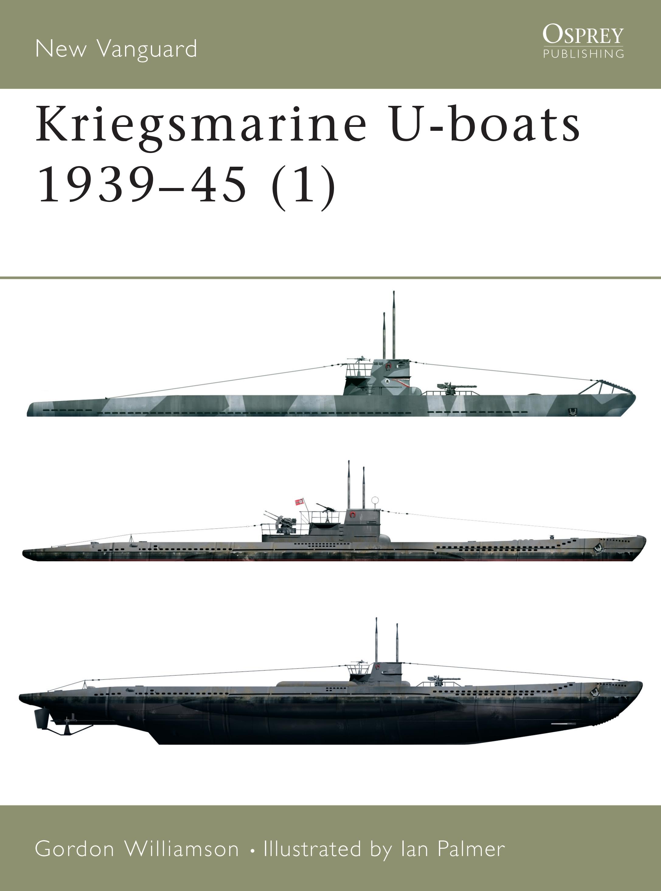 Vorderes Coverbild Kriegsmarine U-Boats 1939 45 (1)