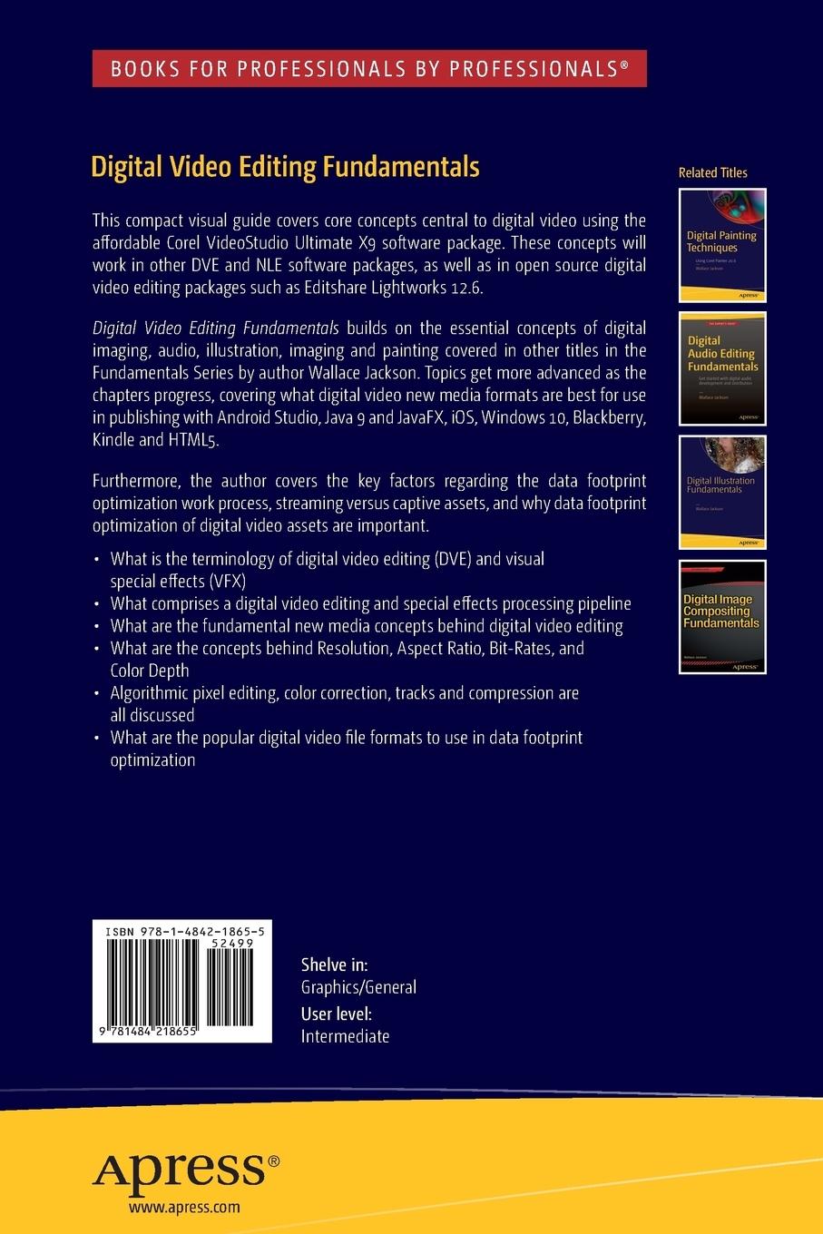 Rückseitencover Digital Video Editing Fundamentals