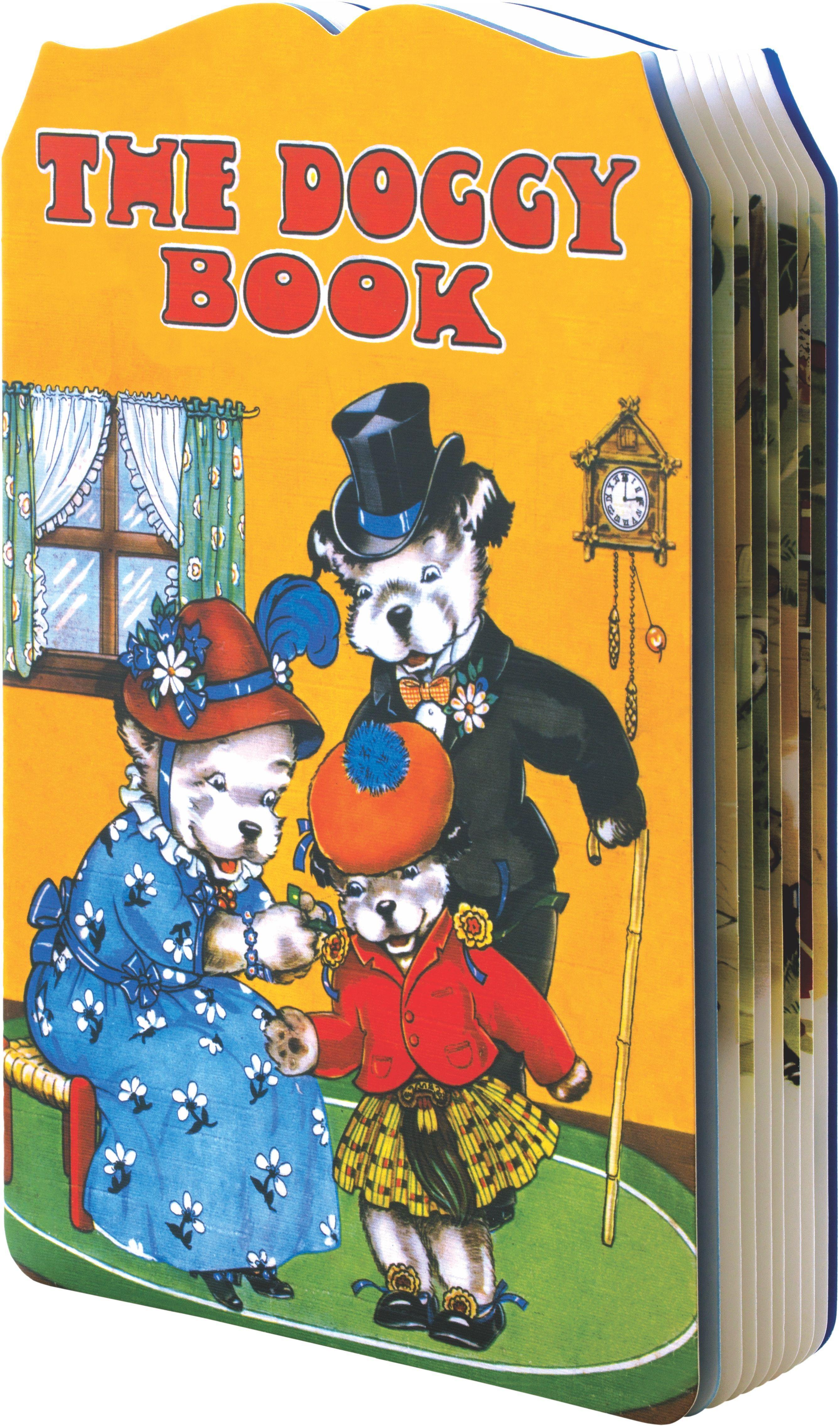 Vorderes Coverbild The Doggy Book Shape Book