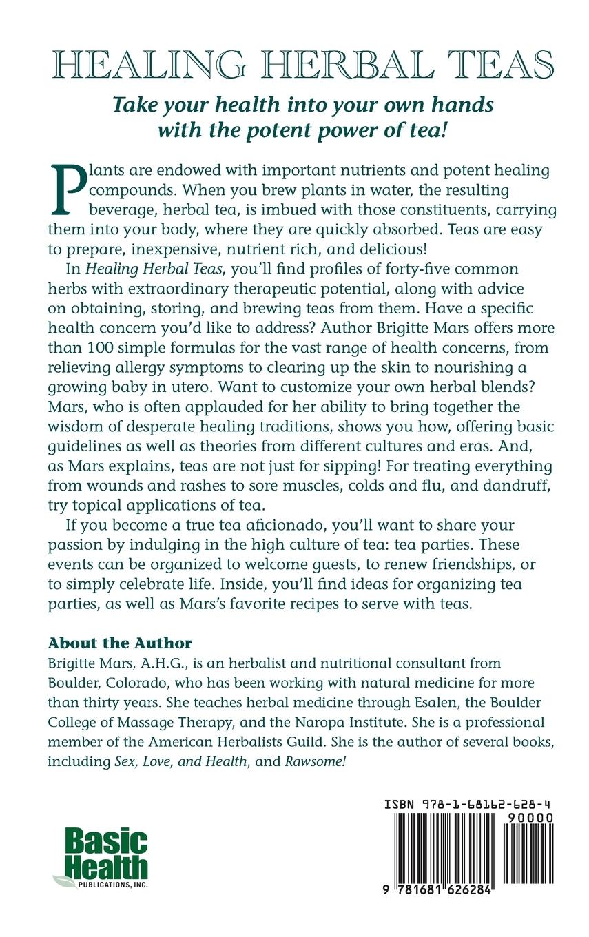Rückseitencover Healing Herbal Teas