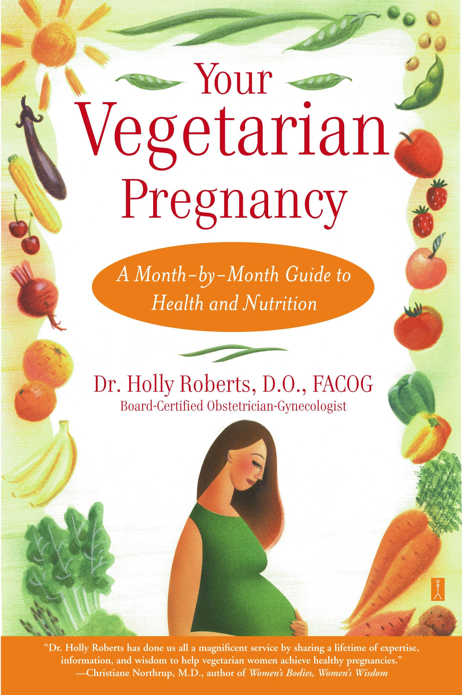 Vorderes Coverbild Your Vegetarian Pregnancy