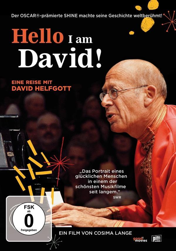 Vorderes Coverbild Hello I Am David! Eine Reise mit David Helfgott