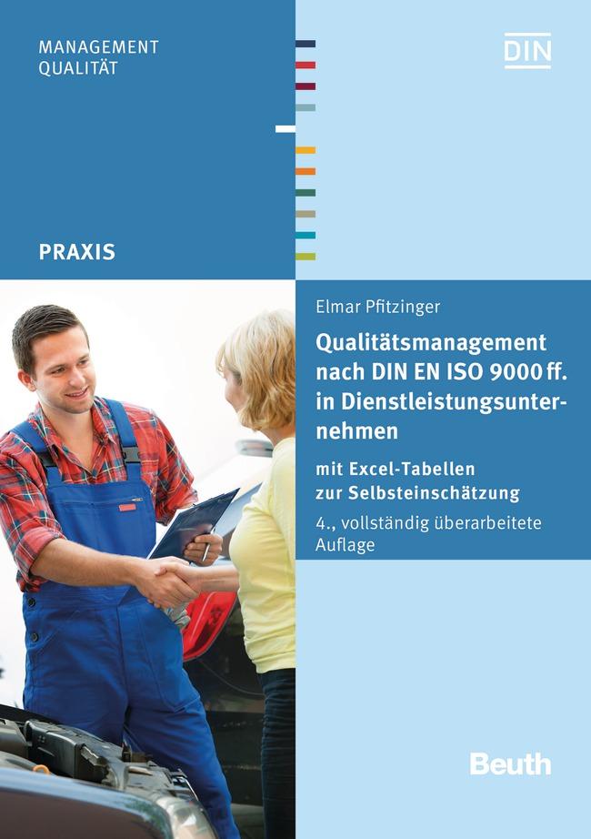 Vorderes Coverbild Qualitätsmanagement nach DIN EN ISO 9000 ff. in Dienstleistungsunternehmen