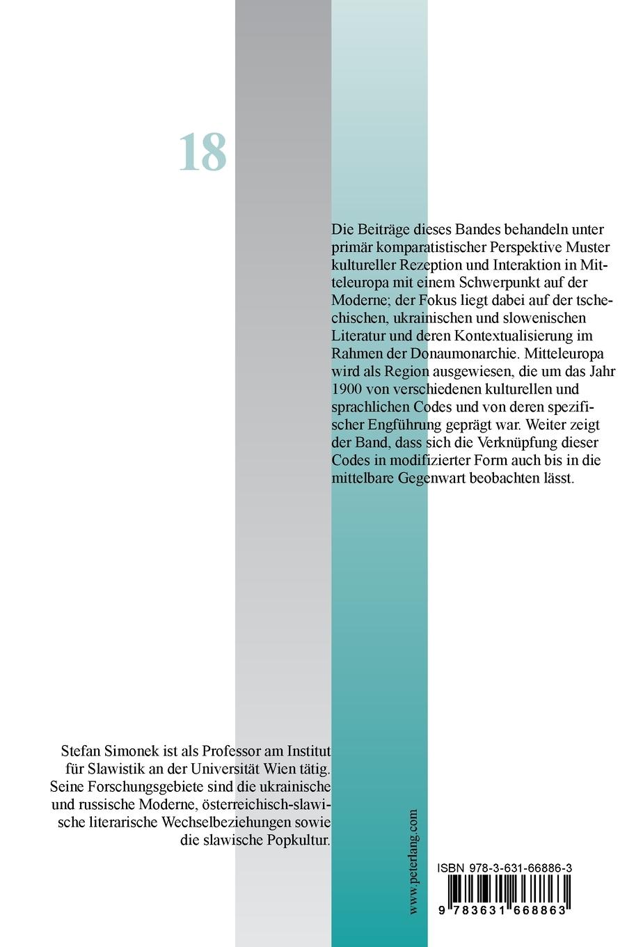 Rückseitencover Von Lenau zu 'Laibach'