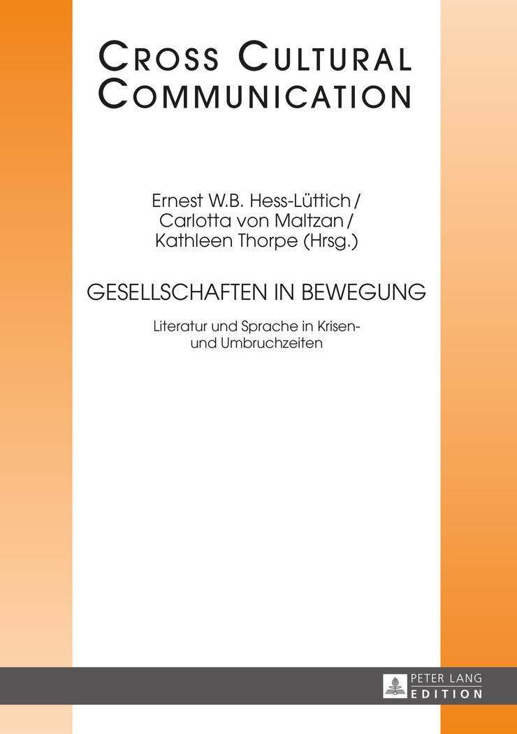 Vorderes Coverbild Gesellschaften in Bewegung