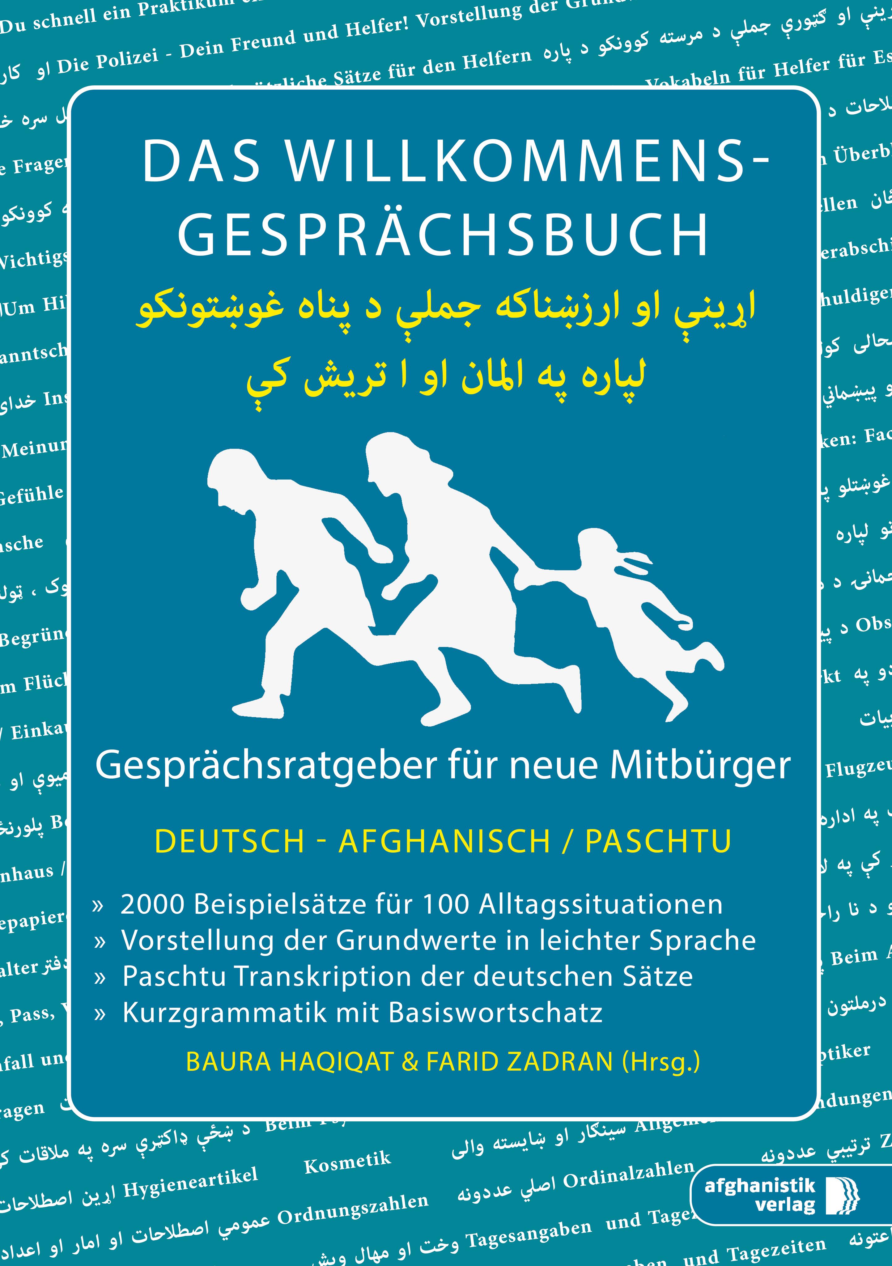 Vorderes Coverbild Das Willkommens- Gesprächsbuch Deutsch - Afghanisch / Paschtu