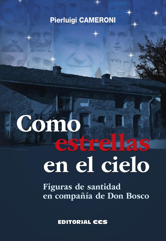 Vorderes Coverbild Como estrellas en el cielo : figuras de santidad en compañía de Don Bosco