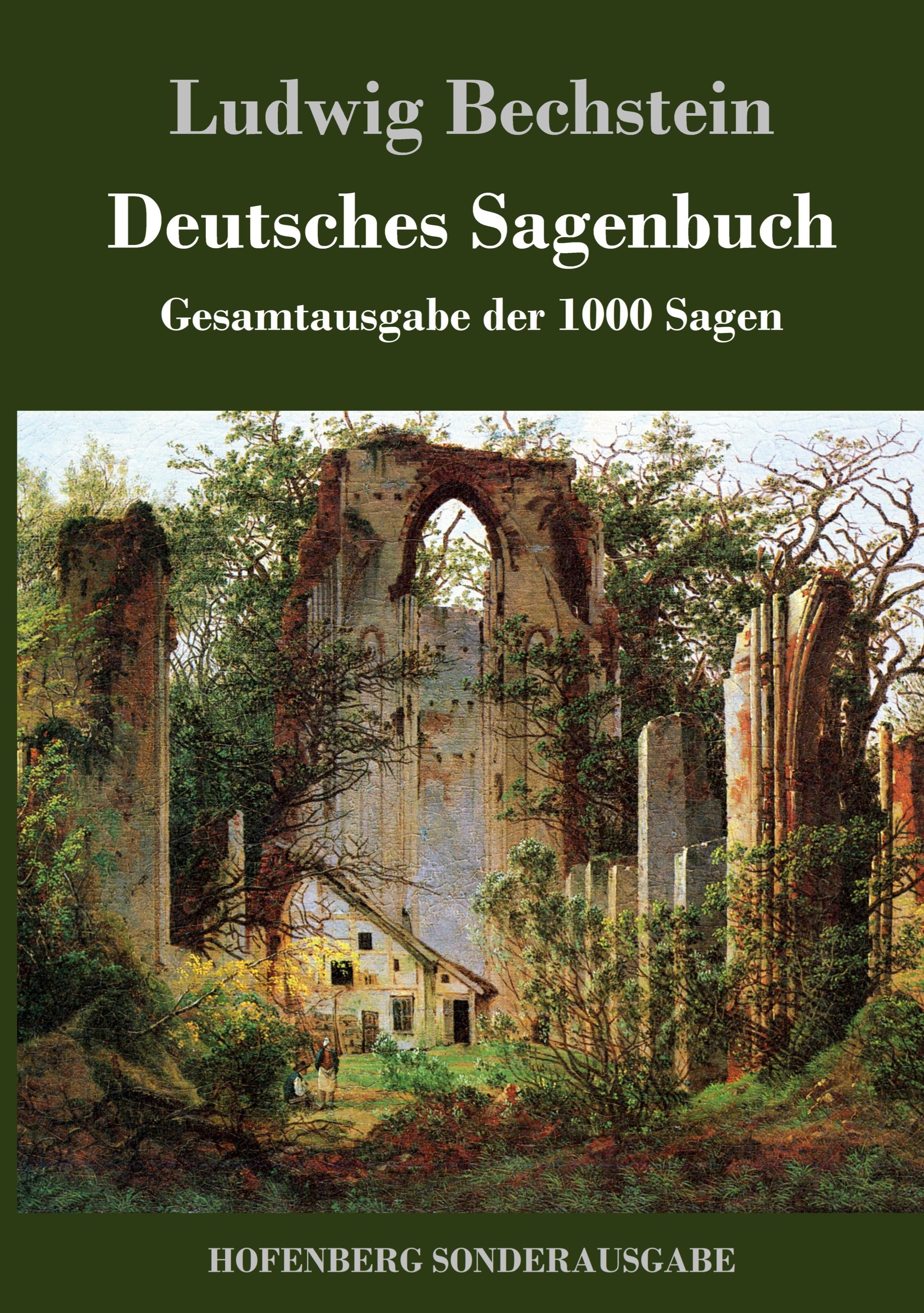 Vorderes Coverbild Deutsches Sagenbuch