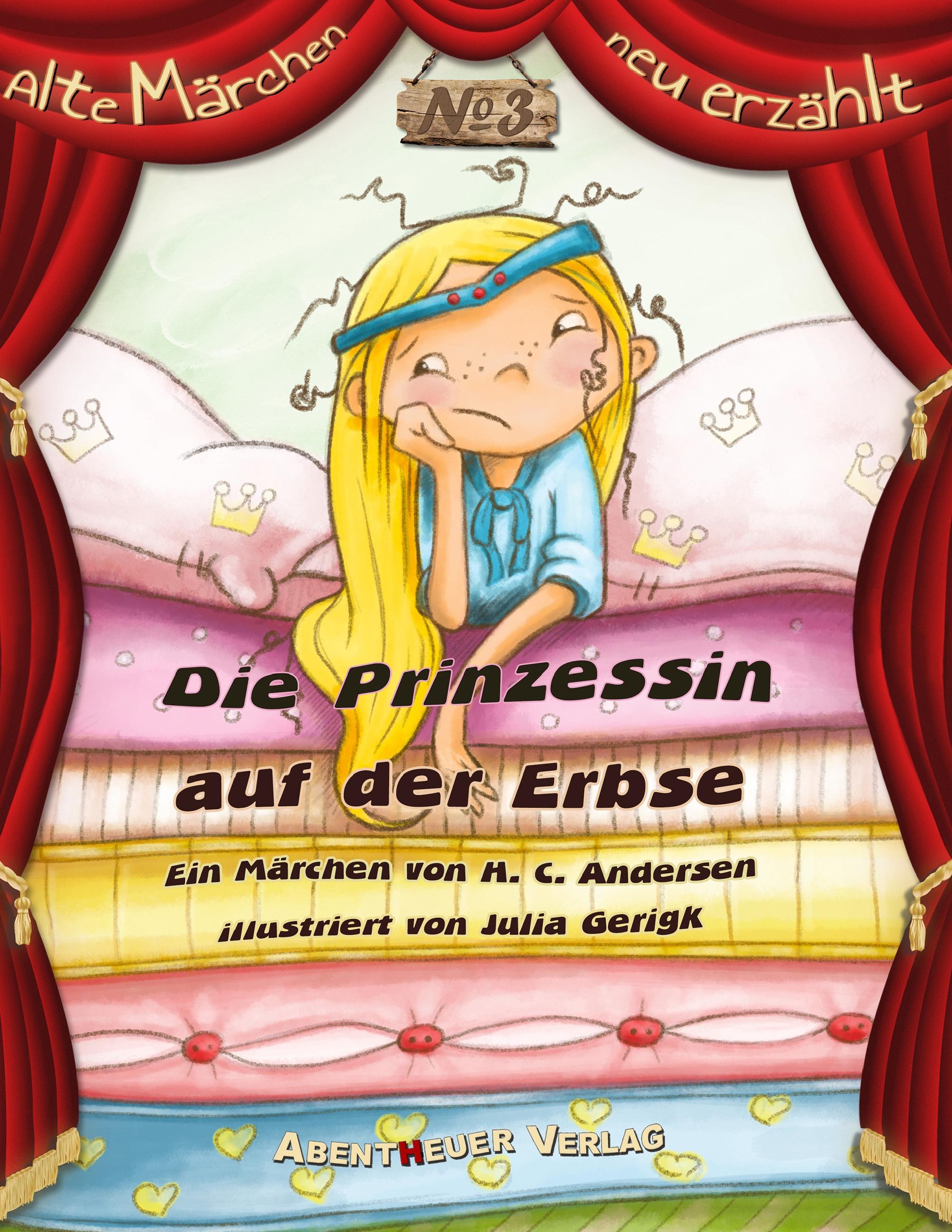Vorderes Coverbild Die Prinzessin auf der Erbse