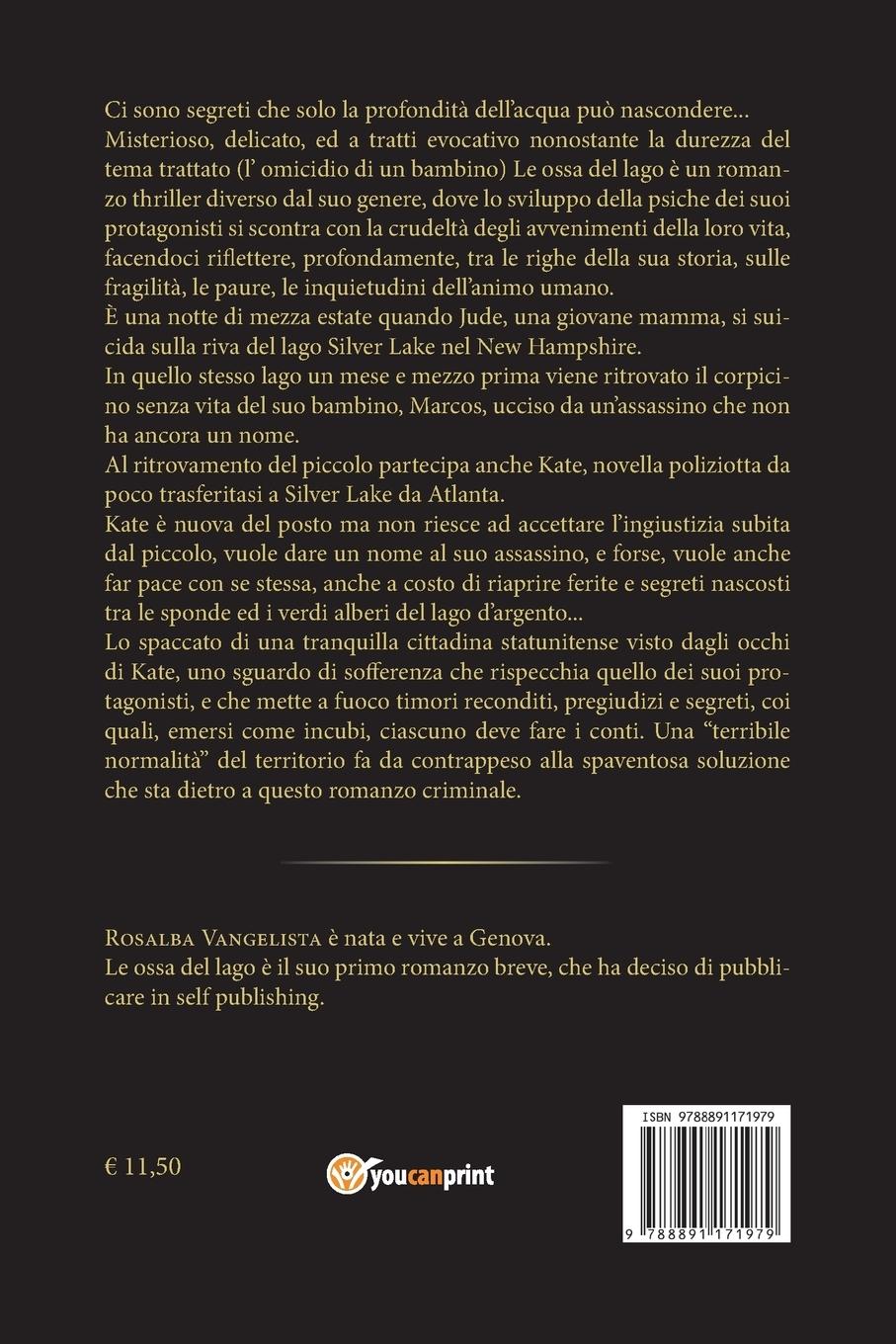 Rückseitencover Le ossa del lago