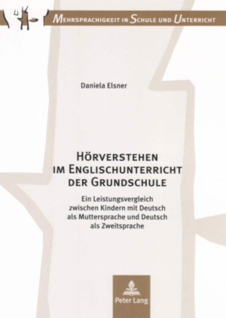 Vorderes Coverbild Hörverstehen im Englischunterricht der Grundschule